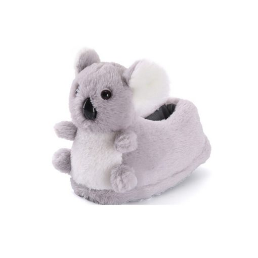 Winter Warm Child Shoes Soft Indoor Floor Slippers Home Slippers Animal Cartoon Plush Slides One Size Shoes Unisex Big Size 44 3