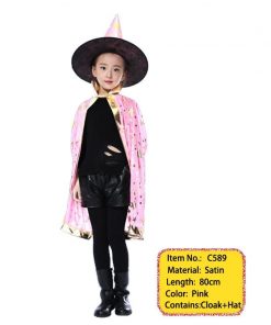 Halloween Costume Capes with Hats for Kids Boys Girls Halloween Pumpkin Halloween Costumes for Women Adult Costume 9