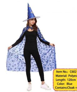 Halloween Costume Capes with Hats for Kids Boys Girls Halloween Pumpkin Halloween Costumes for Women Adult Costume 23