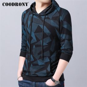 COODRONY Brand Mens Hoodies Streetwear Fashion Pattern Pullover Hoodie Men Autumn Winter Casual Hooded Sweatshirt Men Tops 94008 2