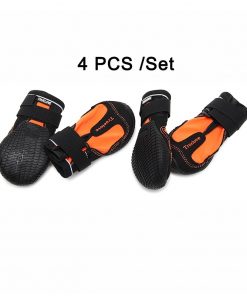 Truelove Pet Shoes Boots Waterproof for Dogs with Reflective Rugged Anti-Slip Sole 4PCS TLS4861 8