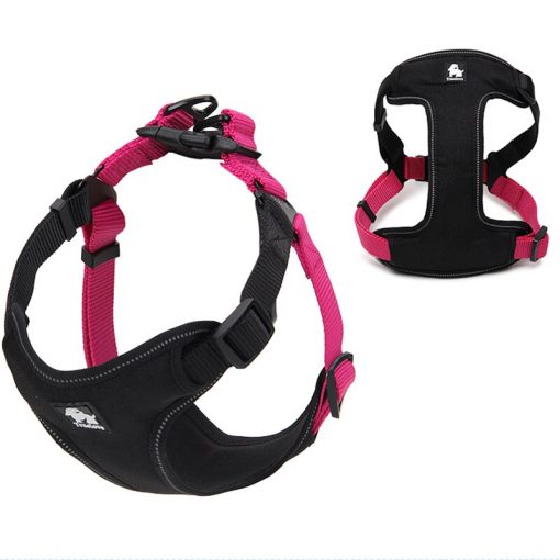 Truelove Padded reflective dog harness vest Pet Dog Step in Harness Adjustable No Pulling pet Harnesses for Small Medium dog 3
