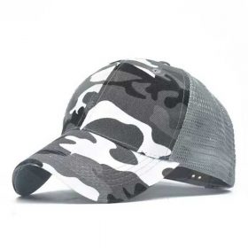 2019 new Camo Mesh Baseball Cap Men Camouflage Bone Masculino Summer Hat Men Army Cap Trucker Snapback Hip Hop Dad Hats Gorra 2