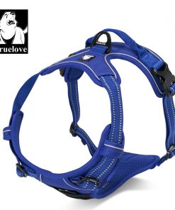 Truelove Front Range Reflective Nylon large pet Dog Harness All Weather  Padded  Adjustable Safety Vehicular  leads for dogs pet 13
