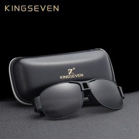 KINGSEVEN Men Classic Brand Sunglasses Luxury Aluminum Polarized Sunglasses EMI Defending Coating Lens Male Driving Shades N7806 2