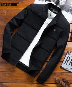 Mountainskin Spring Jackets Mens Pilot Bomber Jacket Male Fashion Baseball Hip Hop Coats Slim Fit Coat Brand Clothing SA679 1