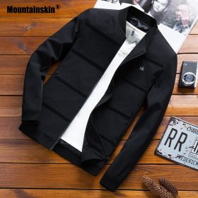 Mountainskin Spring Jackets Mens Pilot Bomber Jacket Male Fashion Baseball Hip Hop Coats Slim Fit Coat Brand Clothing SA679 1