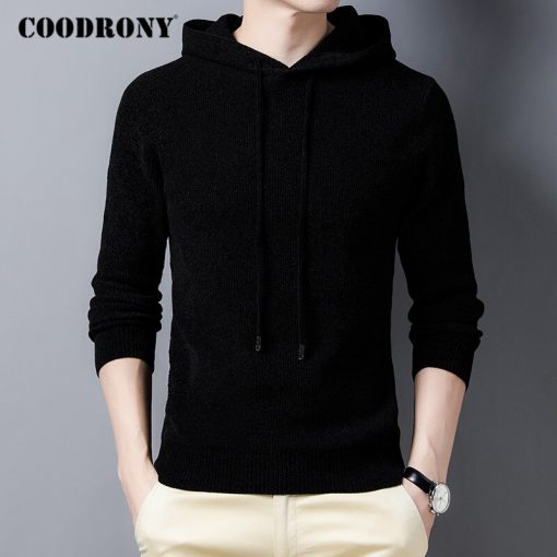 COODRONY Brand Hooded Sweater Men Clothes 2020 New Arrival Casual Knitwear Pullover Men Autumn Winter Soft Warm Pull Homme C1176 3
