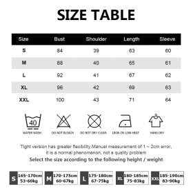 Solid color hooded motorcycle Jersey tight compression Quick drying men's shirt sports Cycling Male Tshirt Pullover Hoodies Tops 6