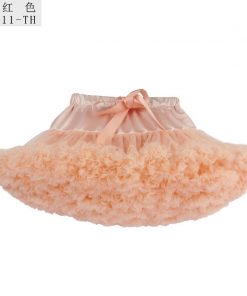 Drop shipping Baby Girls Tutu Skirt Fluffy Children Ballet Kids Pettiskirt Baby Girl Skirts Princess Tulle Party Dance Skirts 23