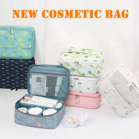 RUPUTIN 2018 New Women's Make up Bag Travel Cosmetic Organizer Bag Cases Printed Multifunction Portable Toiletry Kits Makeup Bag 6