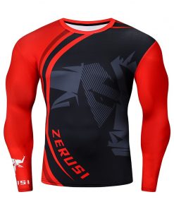 Men Long Sleeves Casual Fashion Gyms Bodybuilding Male Tops Fitness Running Sport T-Shirts Training Sportswear Brand Clothes 30