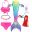 Children Swimmable Mermaid Tail for Kids Swimming Swimsuit Bathing Suit Tail Mermaid Wig for Girls Costume Can Add Fin Monofin 21