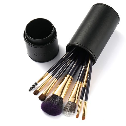 7PCs/set Makeup Brushes Set Professional Beauty Make-Up Brush Natural Hair Foundation Powder Blushes Eyeshadow Concealer Lip Eye 4