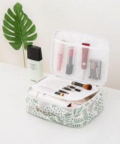 RUPUTIN 2018 New Women's Make up Bag Travel Cosmetic Organizer Bag Cases Printed Multifunction Portable Toiletry Kits Makeup Bag 36