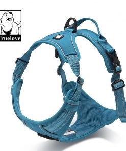 Truelove Front Range Reflective Nylon large pet Dog Harness All Weather  Padded  Adjustable Safety Vehicular  leads for dogs pet 2