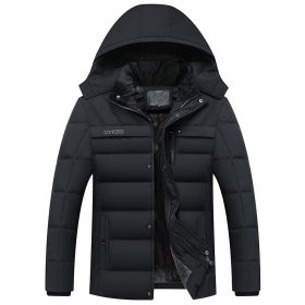 Mountainskin Men's Winter Thick Coat Mens Casual Parker Coat Warm Windproof Plus Velvet Hooded Jacket Male Brand Clothing SA822 2