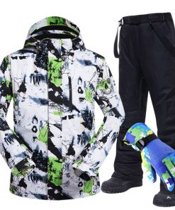 Ski Suit Men Brands Winter Windproof Waterproof Thermal Snow Jacket And Pants Sets Skiwear Skiing And Snowboard Ski Jacket Men 13